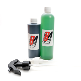 Black Air Filter Oil & Cleaner Kit