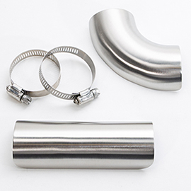 Heat Shield kit - Brushed