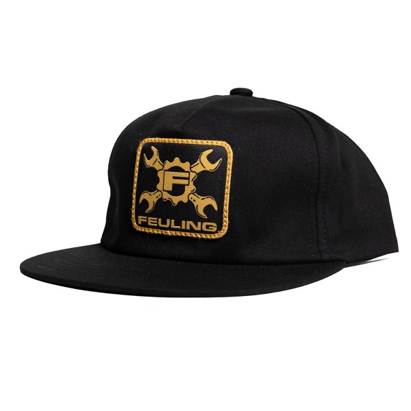 GEAR WRENCH GLD/BLK LOW-PRO SNAPBACK