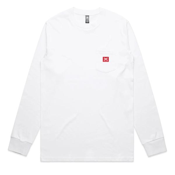 Part#:19305 - PATCH POCKET TEE LS
