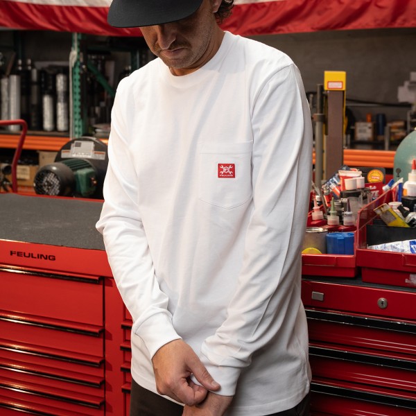 Part#:19305 - PATCH POCKET TEE LS