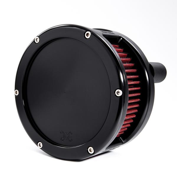 Part#:5333 - SOLID BA AIR CLEANER COVER, BLACK FINISH