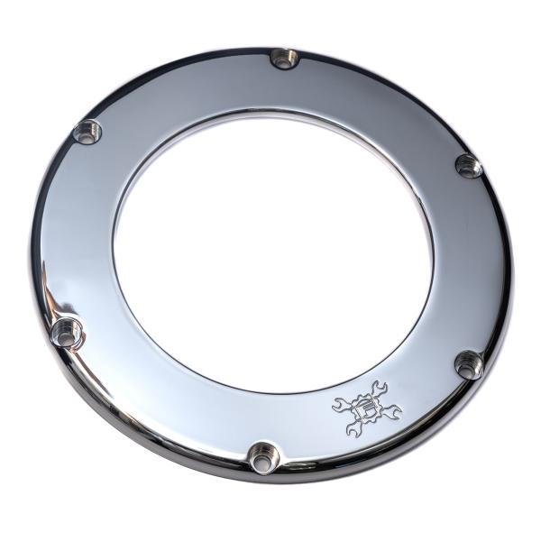 CLEAR BA AIR CLEANER COVER, CHROME FINISH