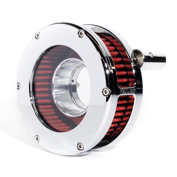 Part#:5338 - CLEAR BA AIR CLEANER COVER, CHROME FINISH