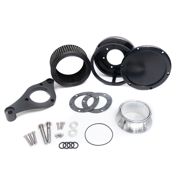 Part#:5533 - BA Air Cleaner Kit, Black finish, Black filter