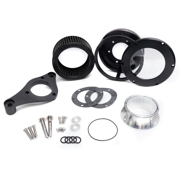 Part#:5534-70 - BA Air Cleaner Kit, Black finish, Black filter