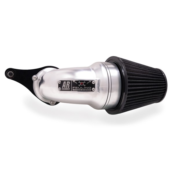 AR Air Cleaner Kit, Polished/Black finish, Black Std. filter
