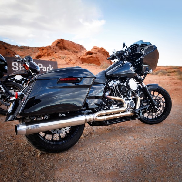 FEULING ANTI-REVERSION M-Eight Bagger 2 into 1 Exhaust W/ Catalyst