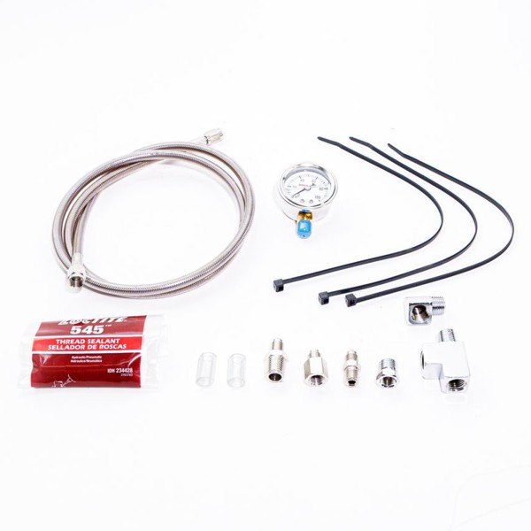 STAINLESS REMOTE OIL PSI GAUGE KIT