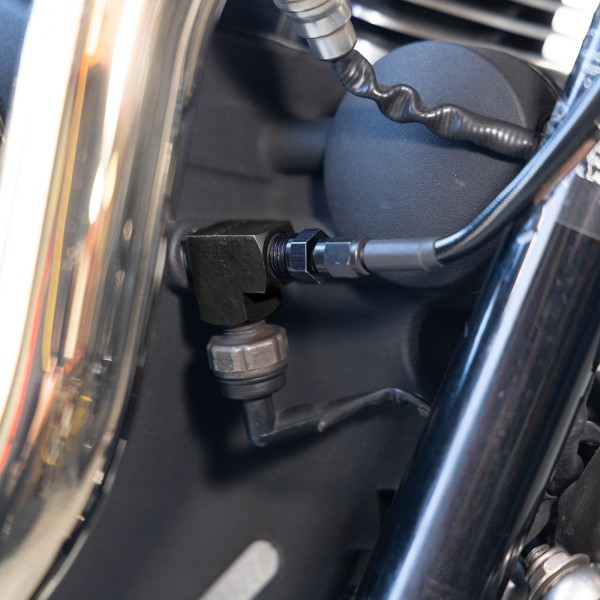 Part#:9019 - BLACK REMOTE OIL PSI GAUGE KIT