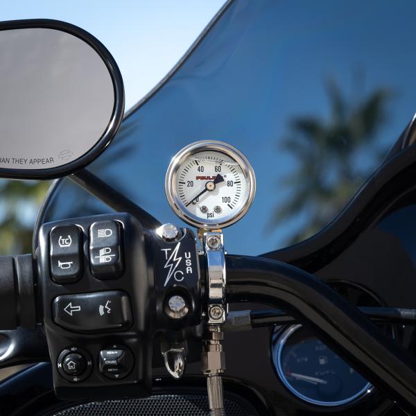 Part#:9040 - LIQUID FILLED PRESSURE GAUGE