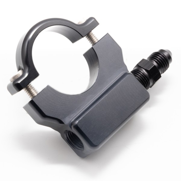 1" HANDLEBAR PSI GAUGE MOUNT - BLACK