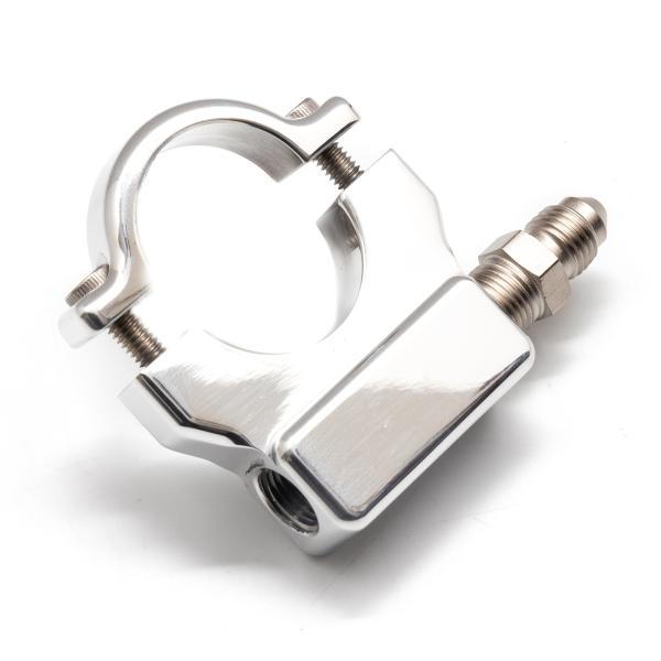 1" HANDLEBAR PSI GAUGE MOUNT - CHROME