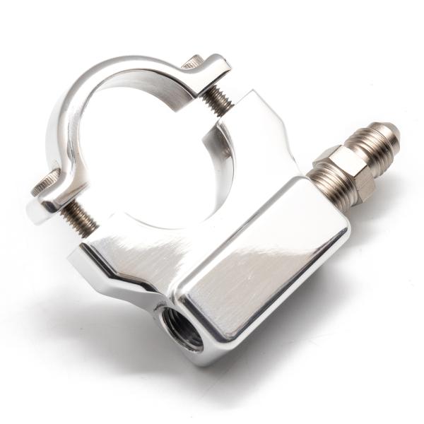 1" HANDLEBAR PSI GAUGE MOUNT - CHROME
