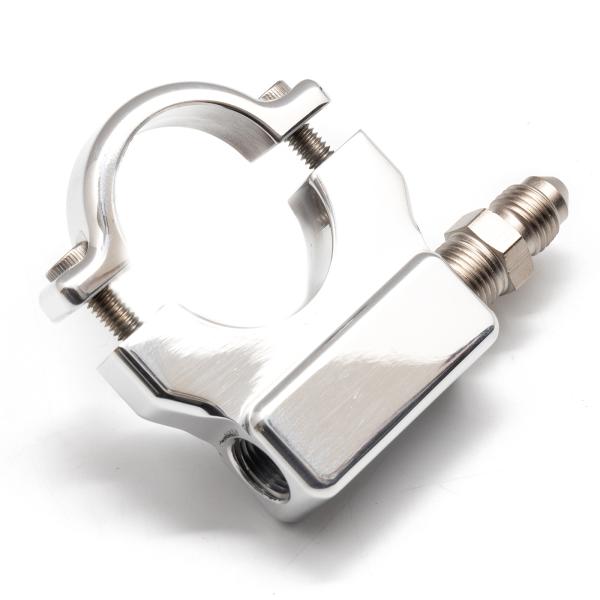 1" HANDLEBAR PSI GAUGE MOUNT - POLISHED